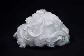 Fibra de fibra hueca de poliéster de 51 mm