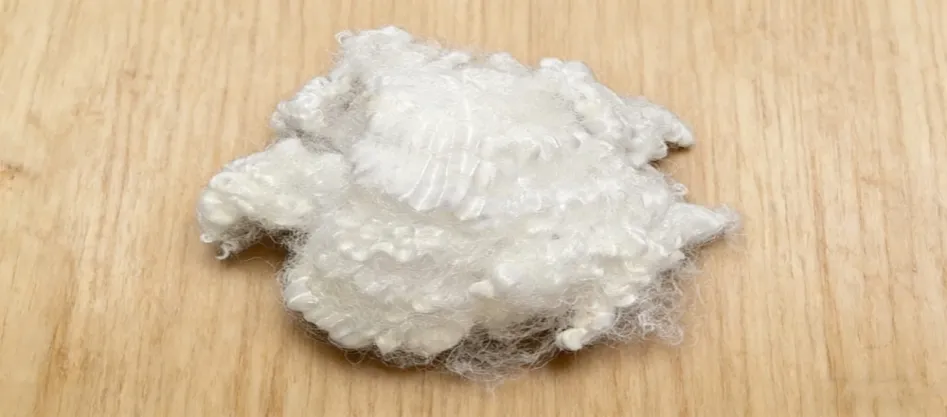 ¿Qué es la fibra conjugada virgen?